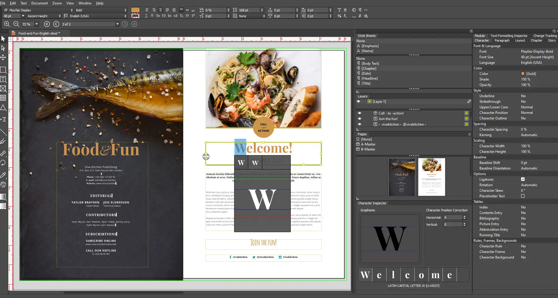 VivaDesigner-Example-EN-Food-and-Fun-2